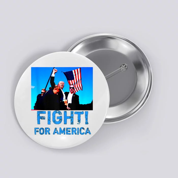 Fight For America Donald Trump 2024 Usa Election Voting Button