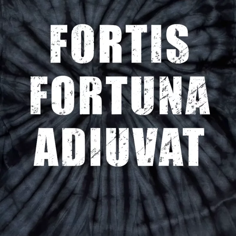 Fortis Fortuna Adiuvat Tie-Dye T-Shirt