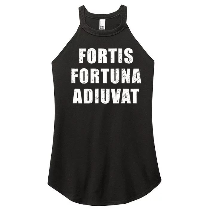 Fortis Fortuna Adiuvat Women’s Perfect Tri Rocker Tank