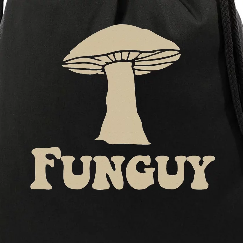 Funguy Funny Apparel Drawstring Bag