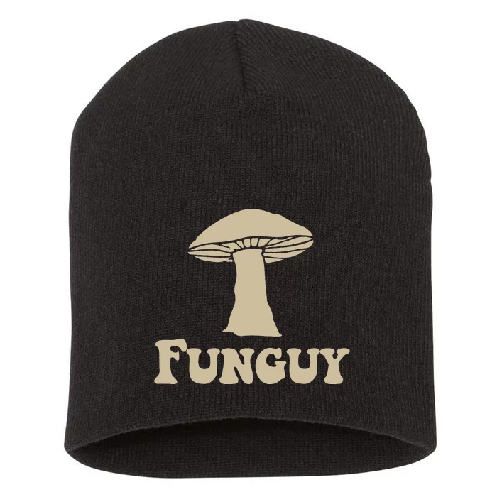 Funguy Funny Apparel Short Acrylic Beanie