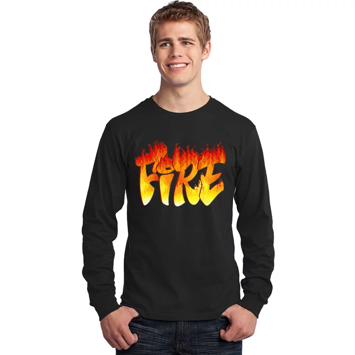 Funny Fire And Ice Costume Halloween Family Matching Women Long Sleeve Shirt