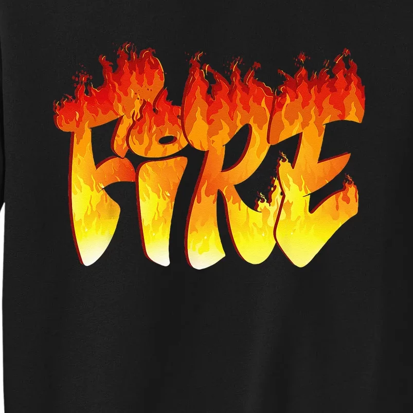 Funny Fire And Ice Costume Halloween Family Matching Women Tall Sweatshirt