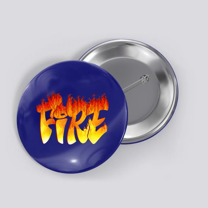 Funny Fire And Ice Costume Halloween Family Matching Button