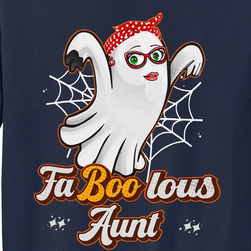 FaBooLous Fabulous Aunt Halloween Cute Auntie Costume Gift Tall Sweatshirt