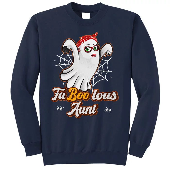 FaBooLous Fabulous Aunt Halloween Cute Auntie Costume Gift Tall Sweatshirt