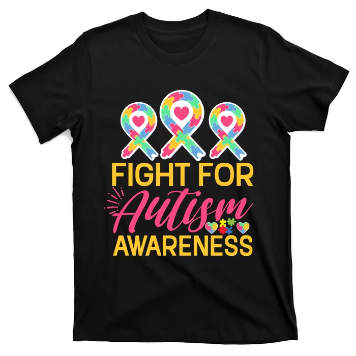 Fight For Autism Awareness T-Shirt