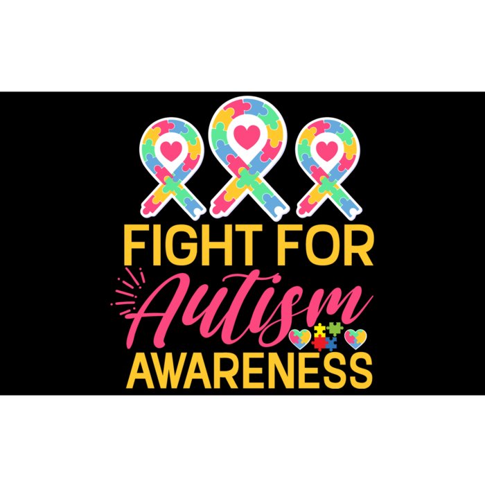 Fight For Autism Awareness Bumper Sticker