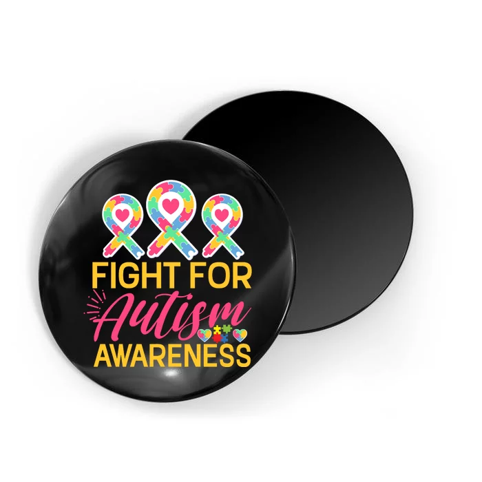 Fight For Autism Awareness Magnet