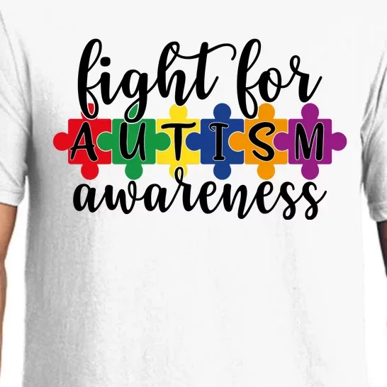 Fight For Autism Awareness Pajama Set