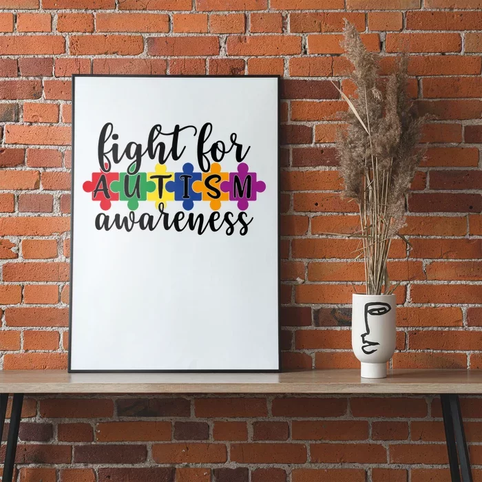 Fight For Autism Awareness Poster