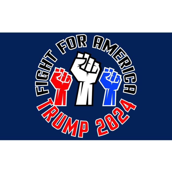 Fight For America Trump 2024 Maga Bumper Sticker