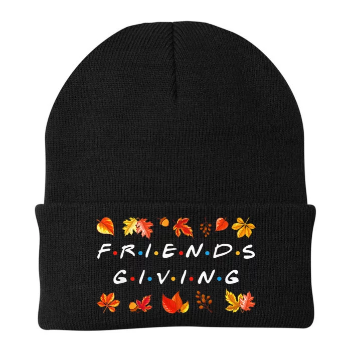 Friendsgiving Fall Autumn Friends & Family Thanksgiving Knit Cap Winter Beanie