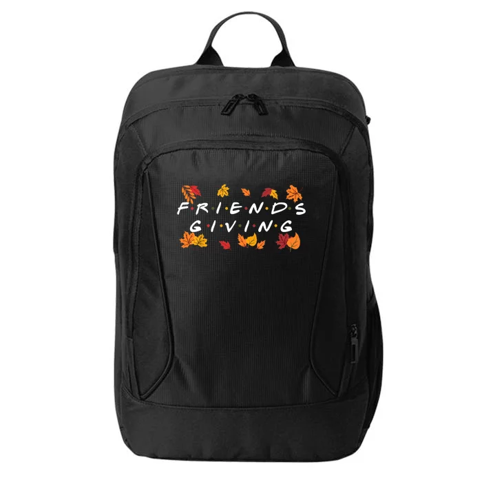 Friendsgiving Fall Autumn Friends & Family Thanksgiving City Backpack