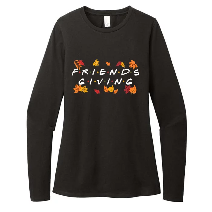 Friendsgiving Fall Autumn Friends & Family Thanksgiving Womens CVC Long Sleeve Shirt