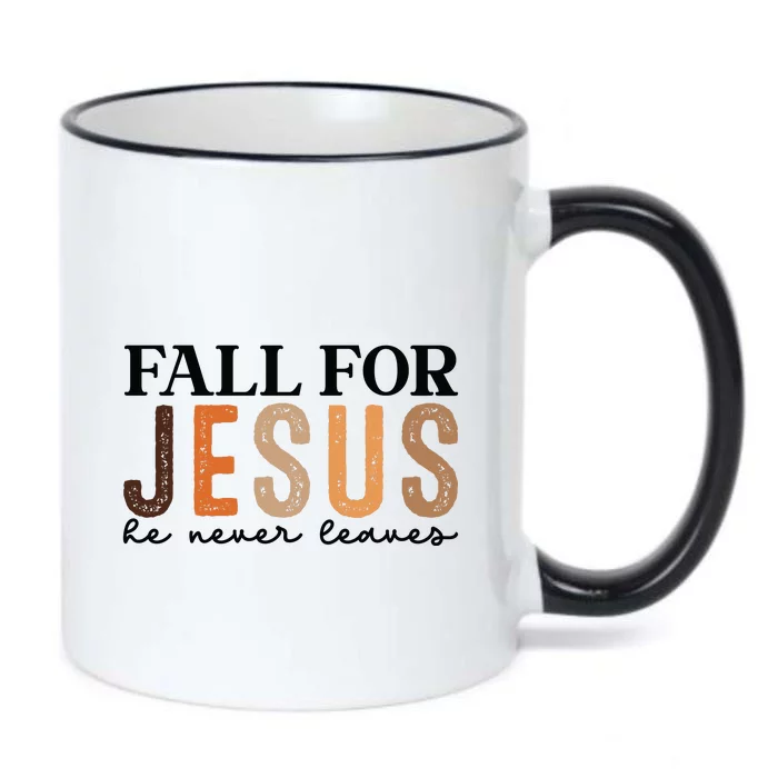 Fall Black Color Changing Mug