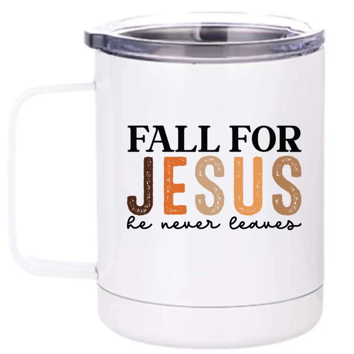 Fall Front & Back 12oz Stainless Steel Tumbler Cup