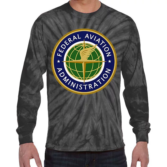 FAA Federal Aviation Administration Tie-Dye Long Sleeve Shirt