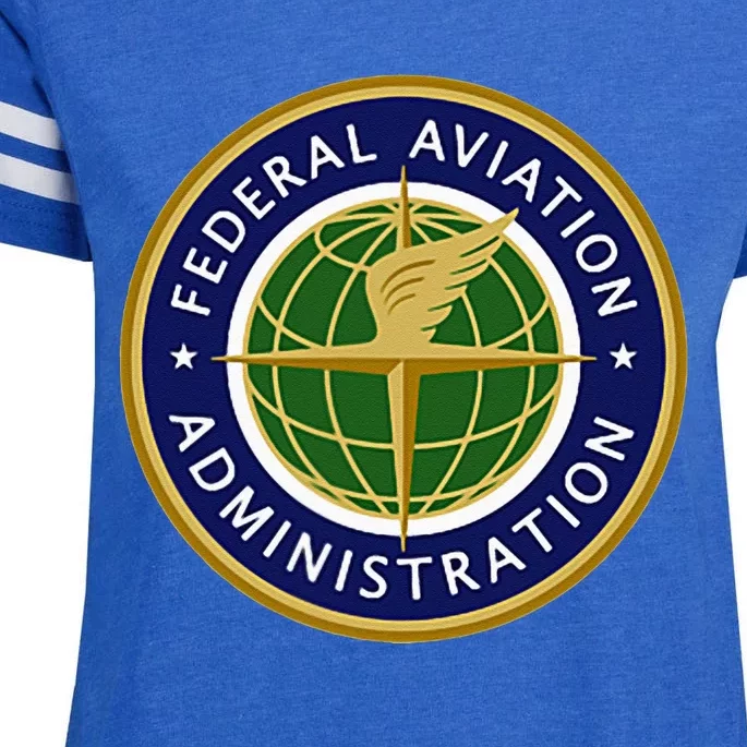 FAA Federal Aviation Administration Enza Ladies Jersey Football T-Shirt