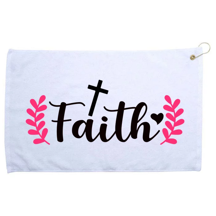 Faith Grommeted Golf Towel