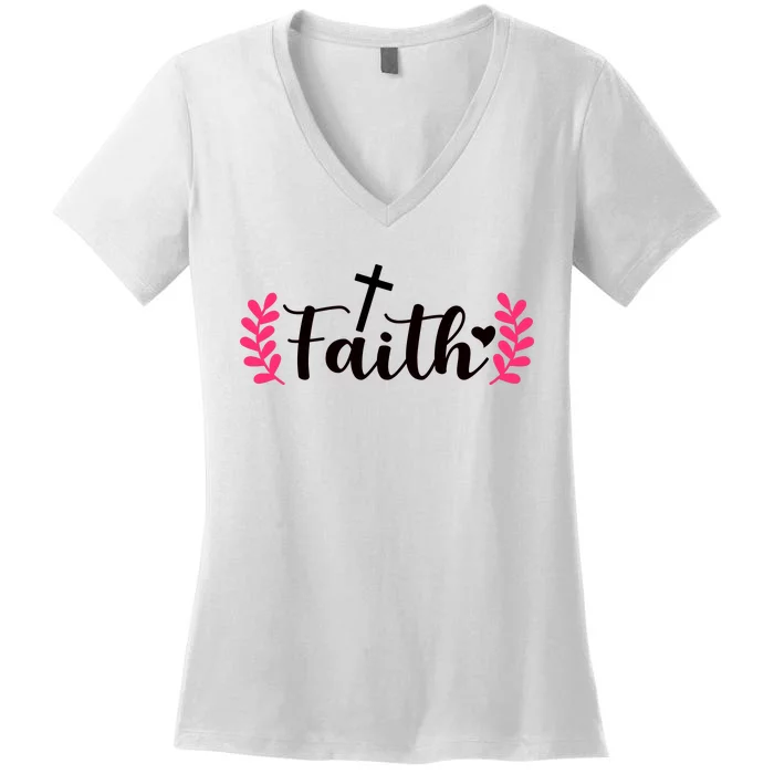 Faith Women's V-Neck T-Shirt