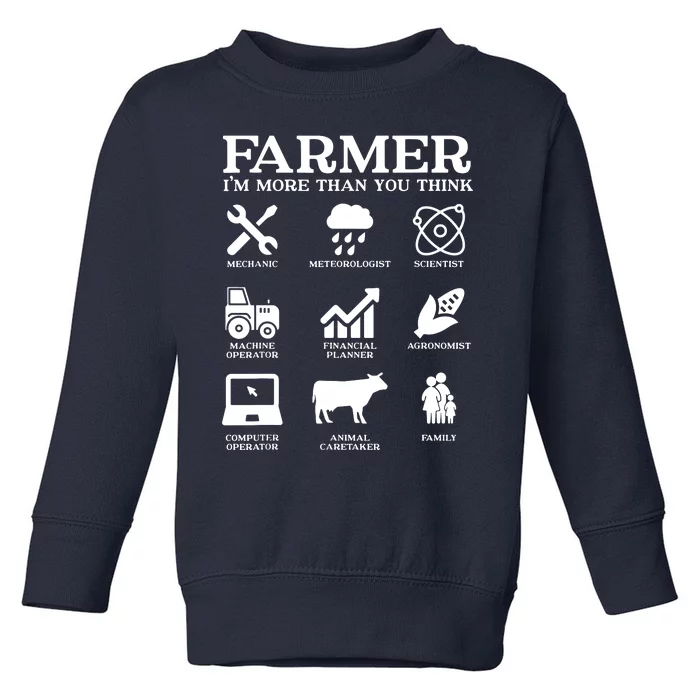 Farmer Toddler Sweatshirt