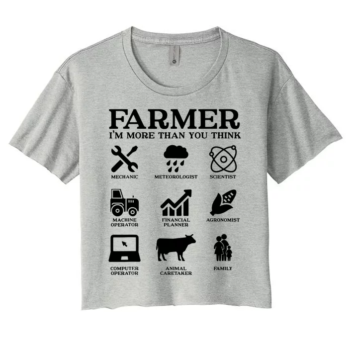 Farmer Women's Crop Top Tee