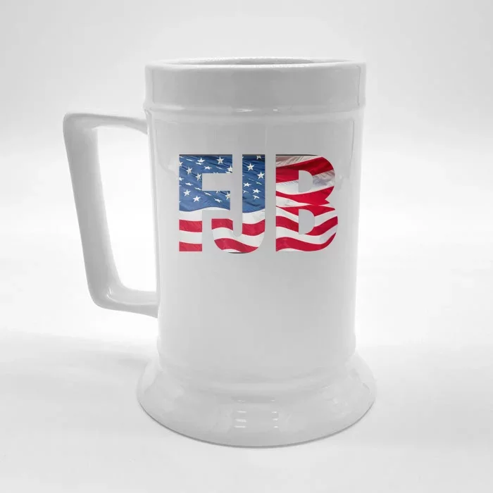 FJB Flag Apparel Front & Back Beer Stein