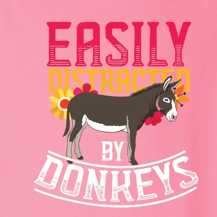 Funny Farm Animal Lover Gift Donkey Toddler Long Sleeve Shirt