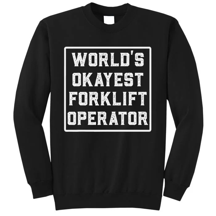 Funny Forklift Art For Women Certified Forklift Drivers Sweatshirt