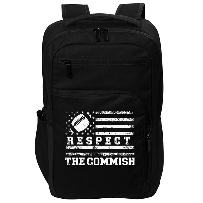 Fantasy Football American Commissioner Respect The Commish Impact Tech Backpack