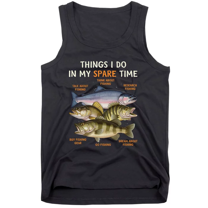 Funny Fishing Apparel | Bass Lovers Tank Top