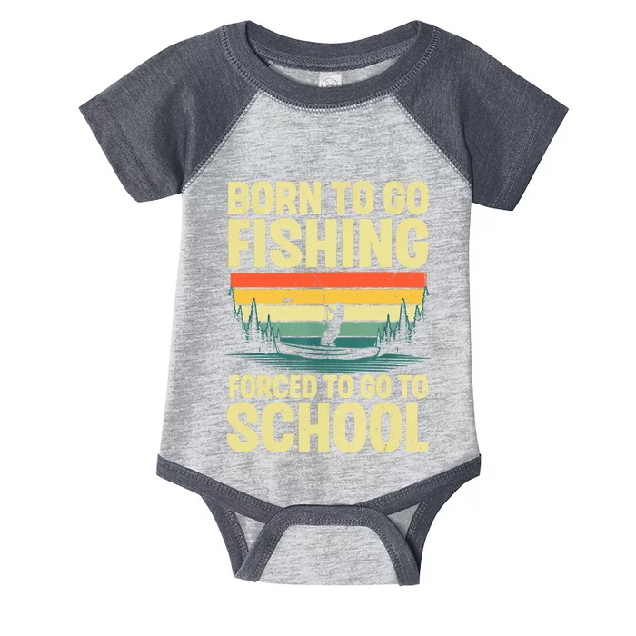 Funny Fishing Art For Men Women Fishing Fish Fisherman Infant Baby Jersey Bodysuit