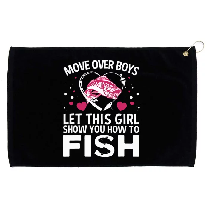 Funny Fishing Art For   Fishing Lover Fisherwoman Grommeted Golf Towel