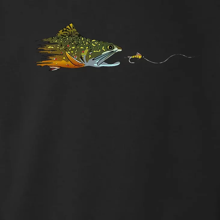 Fly Fishing Brook Trout Dry Fly Tying Fisherman Toddler Hoodie