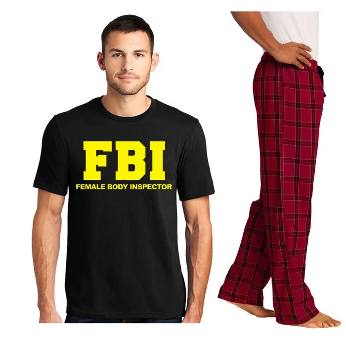 Fbi Female Body Inspector Funny Fbi Female Body Inspector Pajama Set