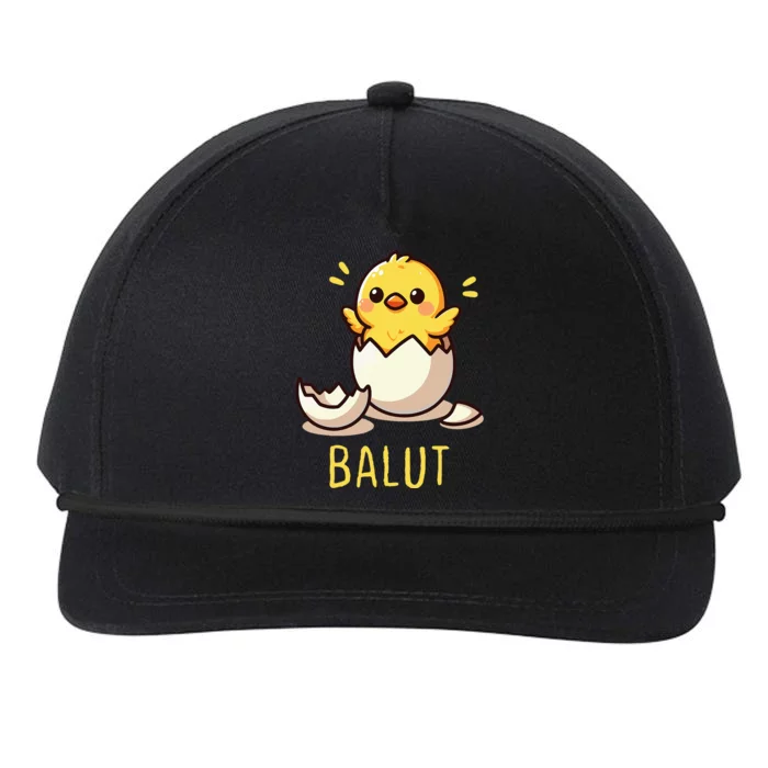 Funny Filipino Balut Balut Eggs Snapback Five-Panel Rope Hat