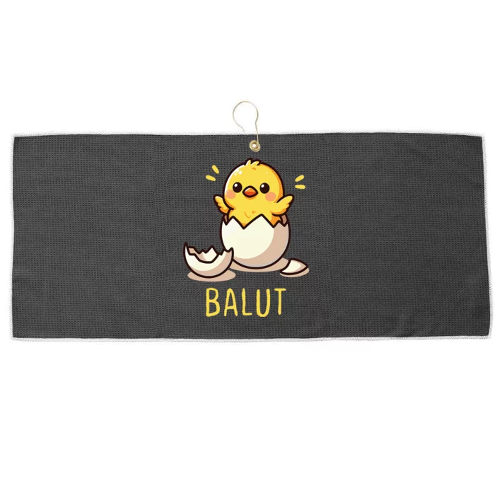 Funny Filipino Balut Balut Eggs Large Microfiber Waffle Golf Towel