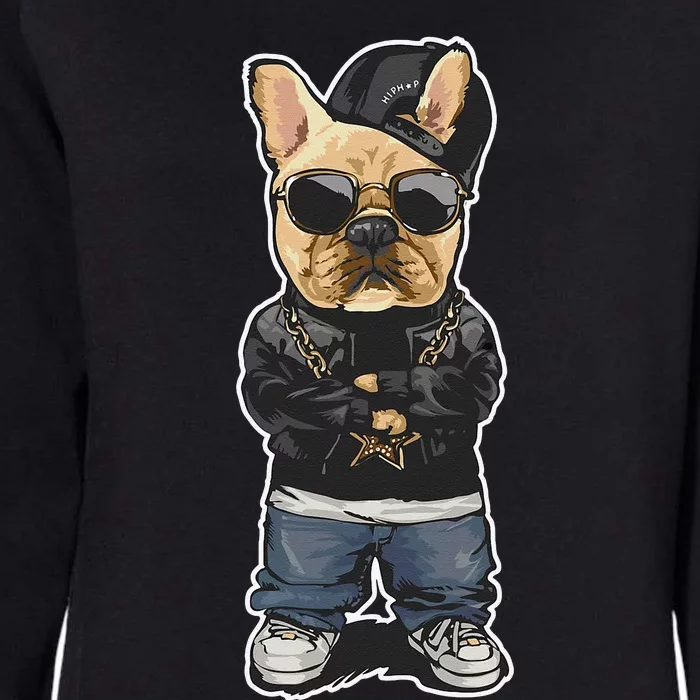 frenchie french bulldog frenchie mom dog pug bull Womens California Wash Sweatshirt