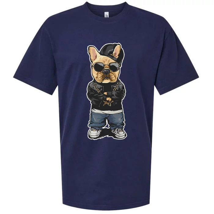 frenchie french bulldog frenchie mom dog pug bull Sueded Cloud Jersey T-Shirt