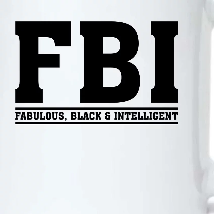 FBI Fabulous Black And Intelligent Black Color Changing Mug