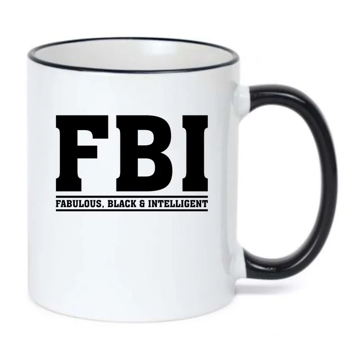 FBI Fabulous Black And Intelligent Black Color Changing Mug