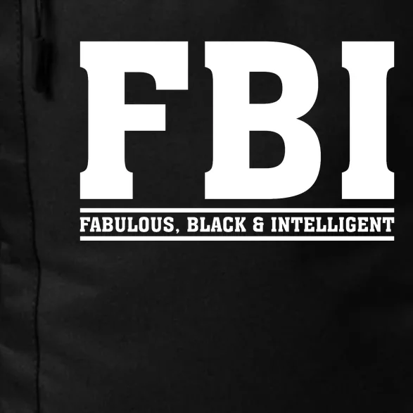 FBI Fabulous Black And Intelligent Daily Commute Backpack