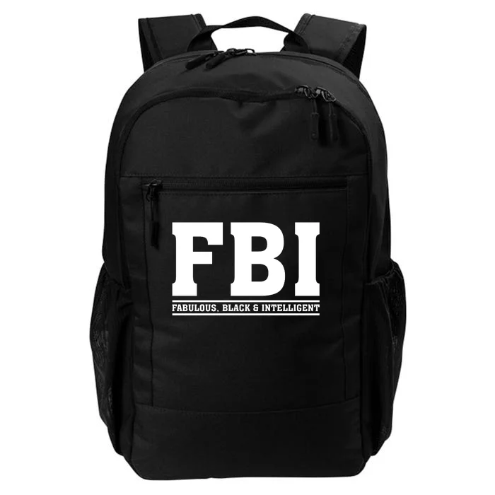 FBI Fabulous Black And Intelligent Daily Commute Backpack