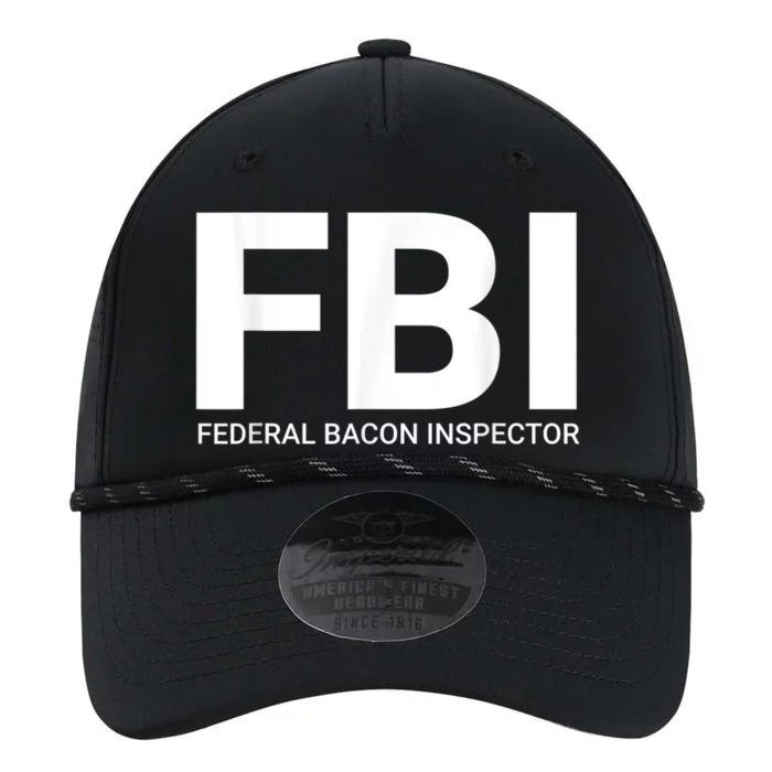 FBI Federal Bacon Inspector Funny Bacon Performance The Dyno Cap