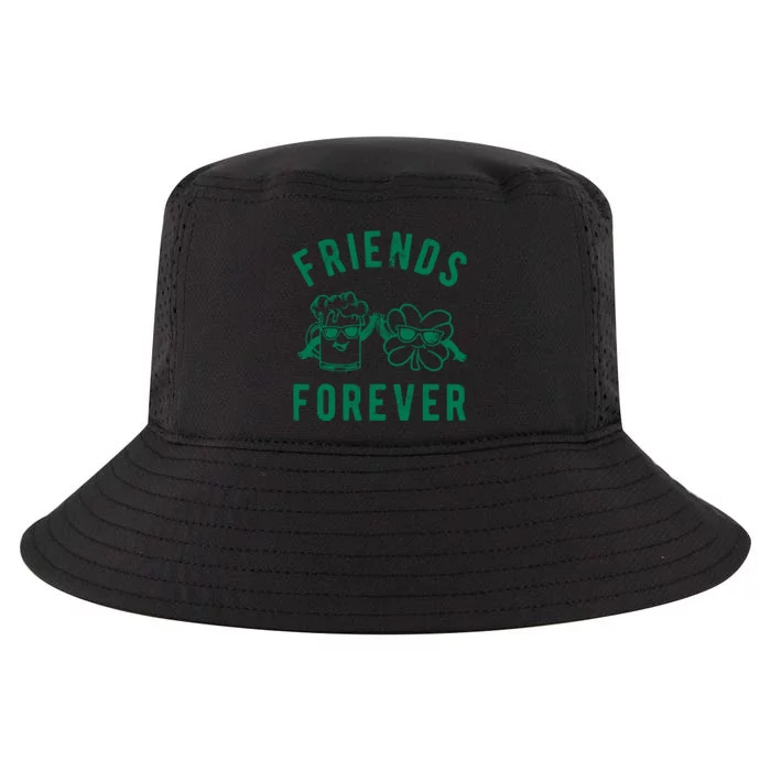 FRIENDS FOREVER BEER AND CLOVER Cool Comfort Performance Bucket Hat