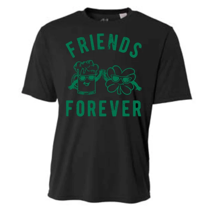 FRIENDS FOREVER BEER AND CLOVER Cooling Performance Crew T-Shirt