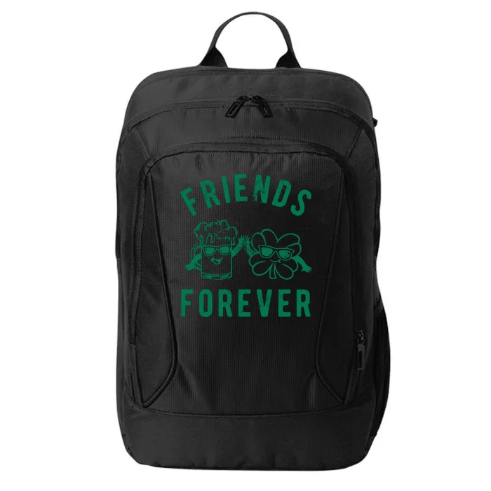 FRIENDS FOREVER BEER AND CLOVER City Backpack