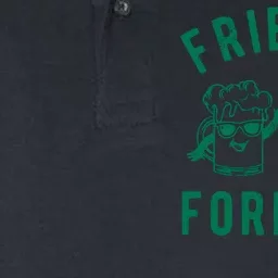 FRIENDS FOREVER BEER AND CLOVER Softstyle Adult Sport Polo