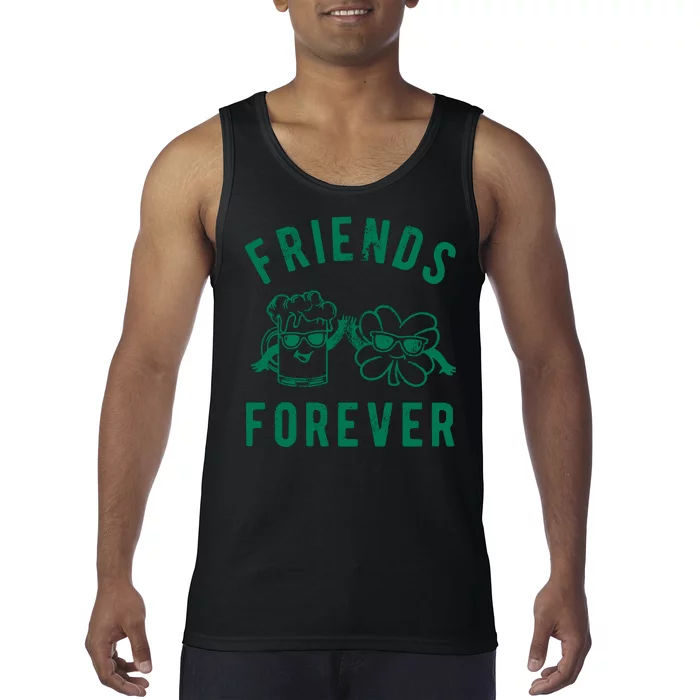 FRIENDS FOREVER BEER AND CLOVER Tank Top